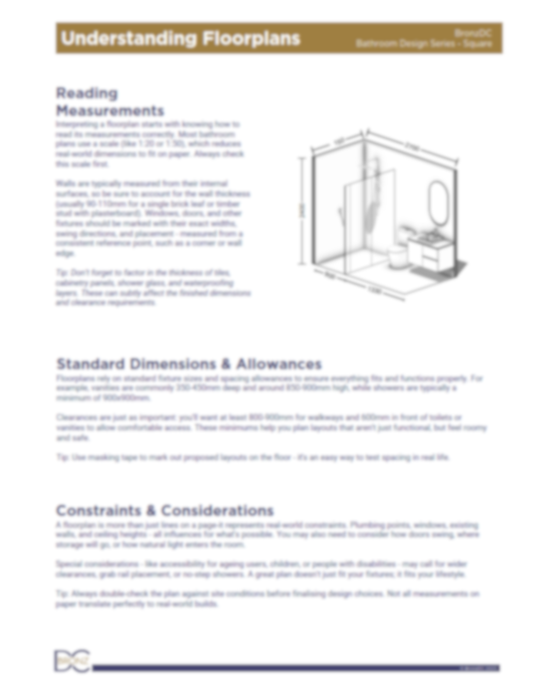 Square Bathroom Design Series